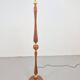 Vintage Scandinavian Floor Lamp in Teak and Brass, 1960s