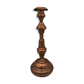 Chandelier old candlestick in cuivre 28.5 cm