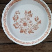 Set of 19 stoneware plates