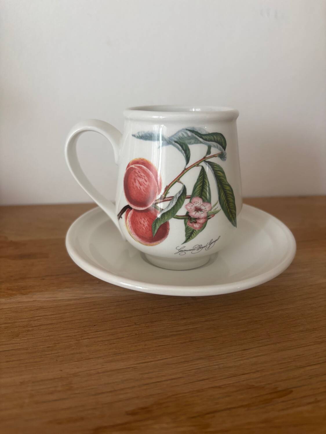 Ensemble de 3 tasses et soucoupes Portmeirion Pomona