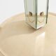 Emilio Lancia floor lamp mirror painted wood brass around 1940