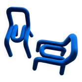 Chaises bold Moustache