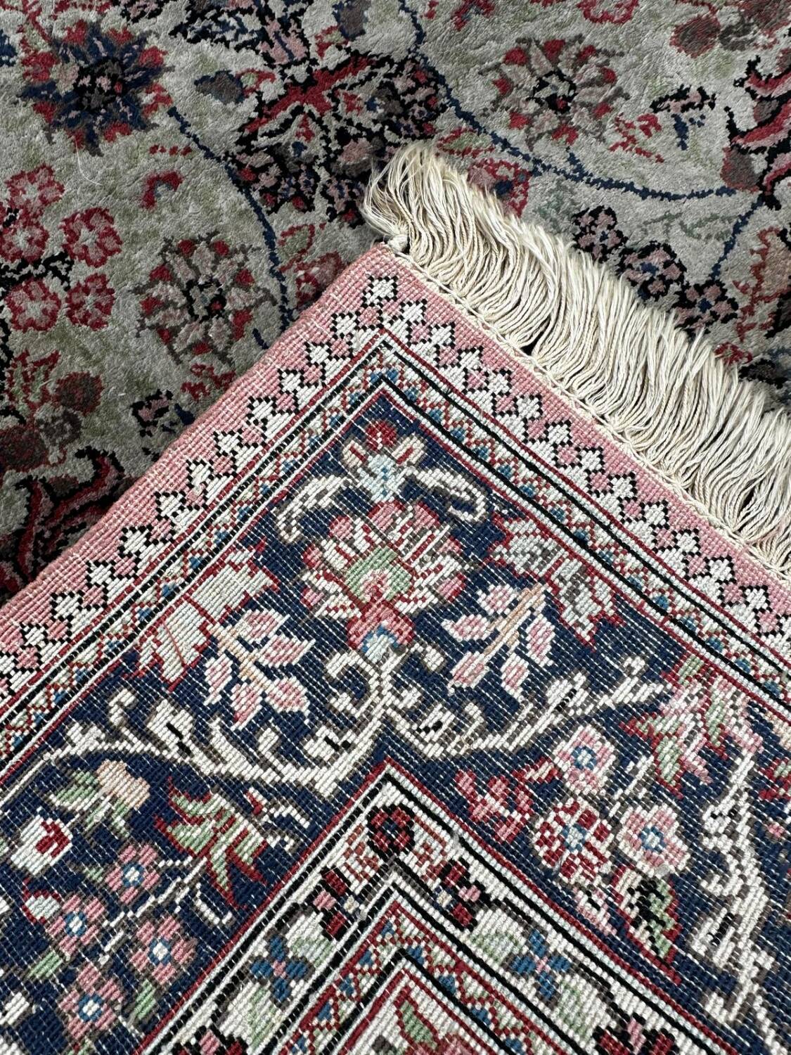 Turkish silk carpet