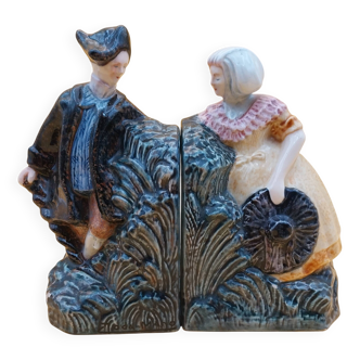 Ceramic bookends Devres Fourmaintreaux Cloda Mano