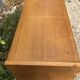 Wooden and rattan chest of drawers
