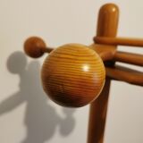 Pine coat rack from the 70s