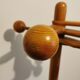 Pine coat rack from the 70s