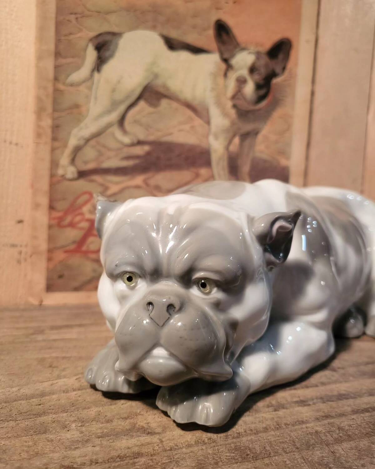 Ceramic English Bulldog