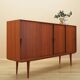 Buffet en teck, design danois, années 1970, fabricant : Omann Jun