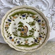 Assiette ancienne décorative Moustiers France