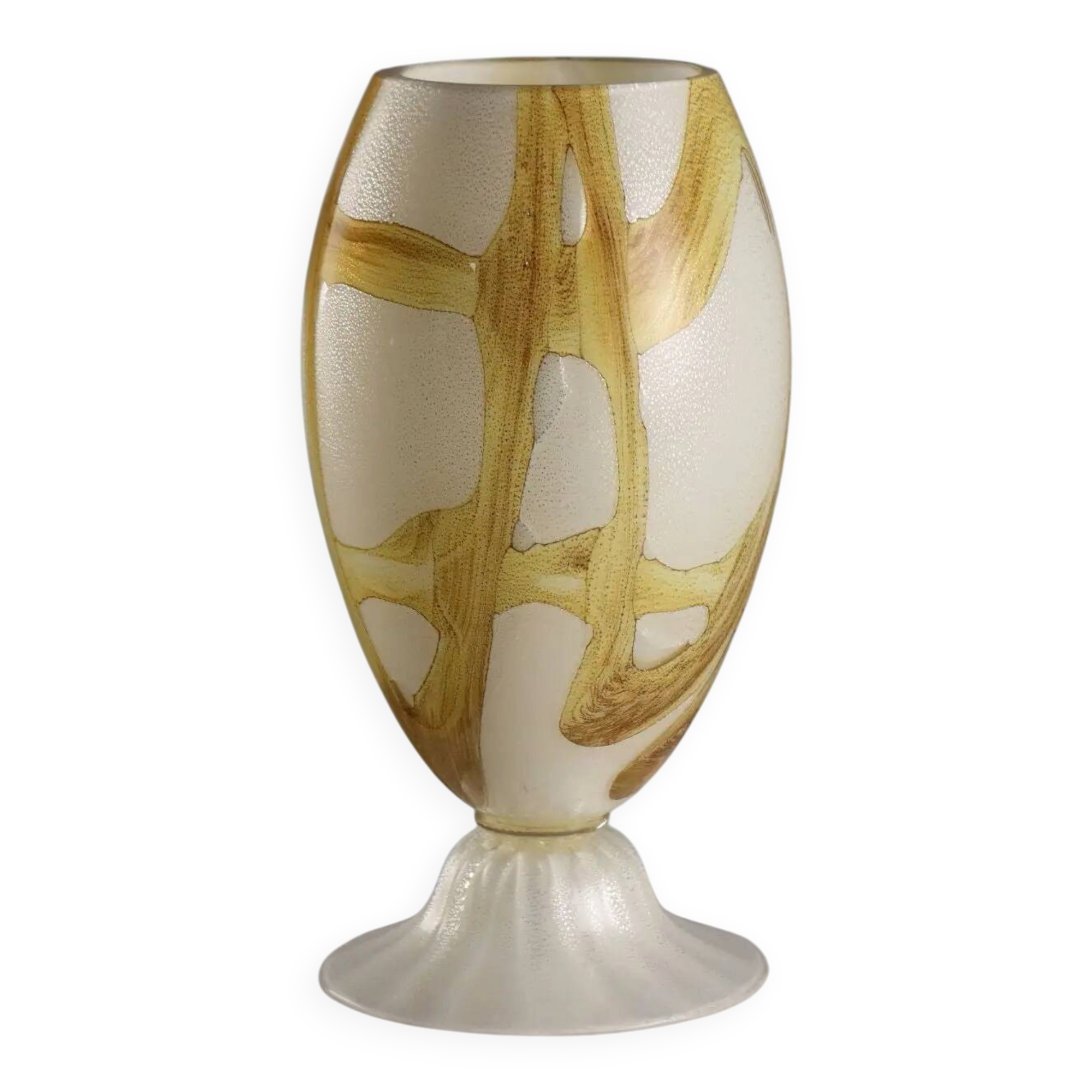 Vintage Murano glass vase Mid-Century Italy 1960s-1970s
