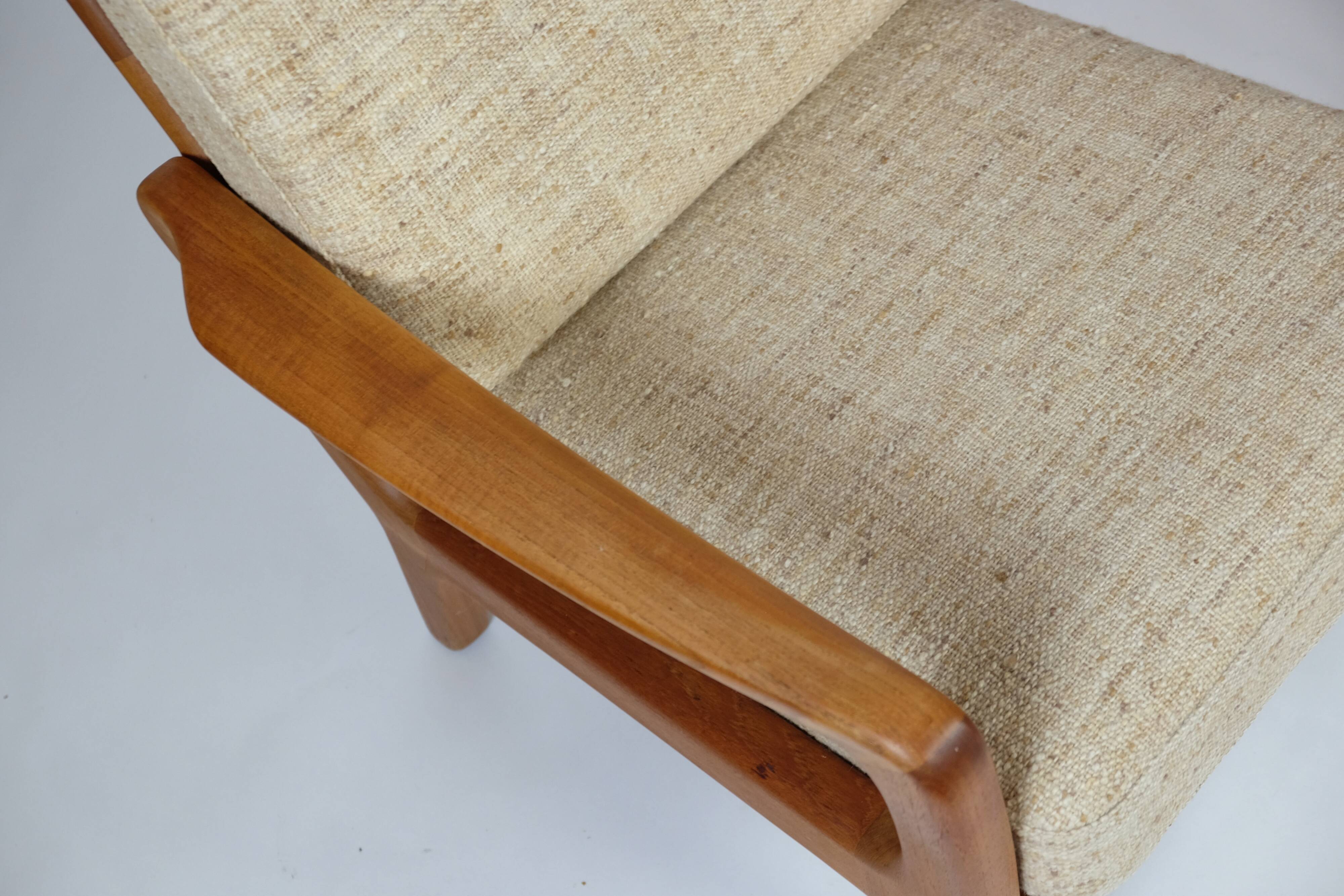 Danish Teak Easy Chair Armchair by Juul Kristensen 60s 70s Vintage Mid-Century