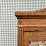 Art Deco oak wardrobe with mirrors (refurbished)