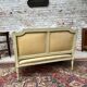 Painted Wooden Bench with Back to The Queen Style Louis XVI XIX Eme Century