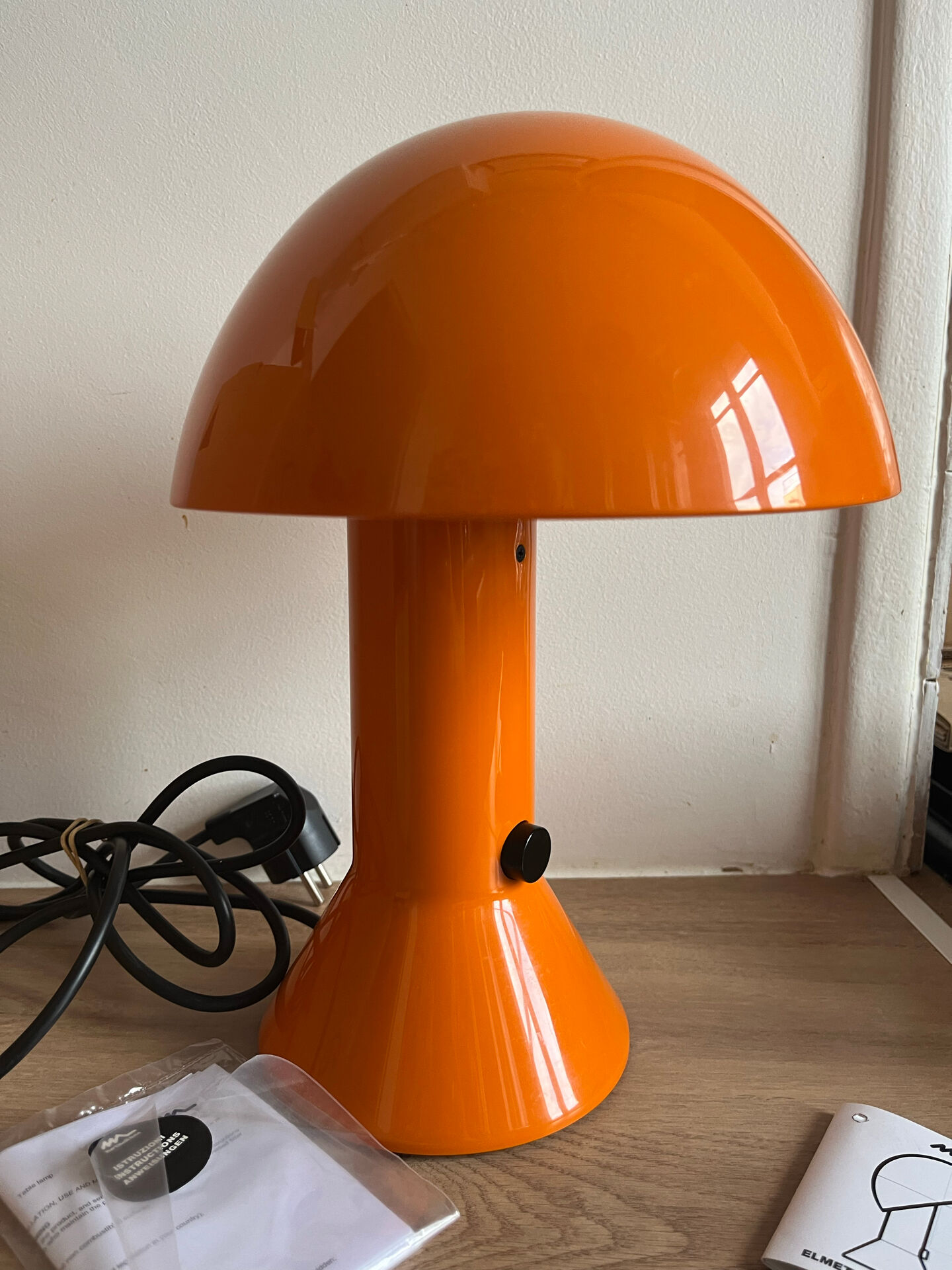 Martinelli helmet lamp orange