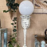 Pair of cast aluminum light arms