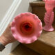 Pair of cornucopia vases
