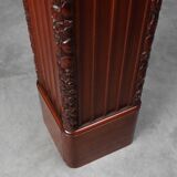 French Art Deco square Oak Pedestal, circa 1915