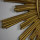 Vintage golden sun mirror 58cm