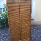 Double curtain binder