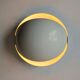 White metal Eclipse wall or ceiling lamp by Dijkstra Lighting, The Netherlands 1970's