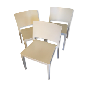 Lot 3 chaises kartell