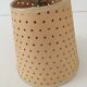 Mini lampshade with vintage perforated cardboard pliers