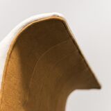 2 seater sofa in brown linen 70