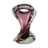 Imposing Murano of Walter FURLAN for 60s Bisanzio glass vase