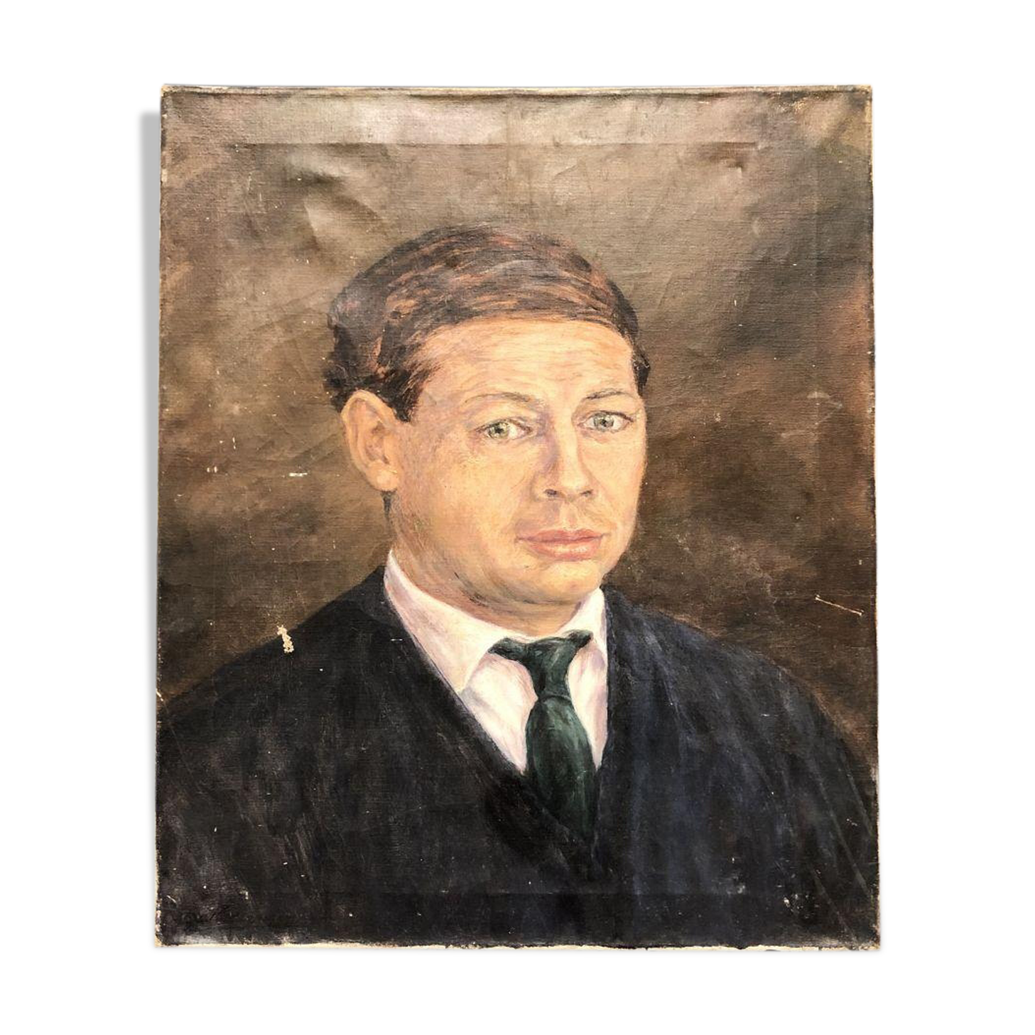 1950s man painting