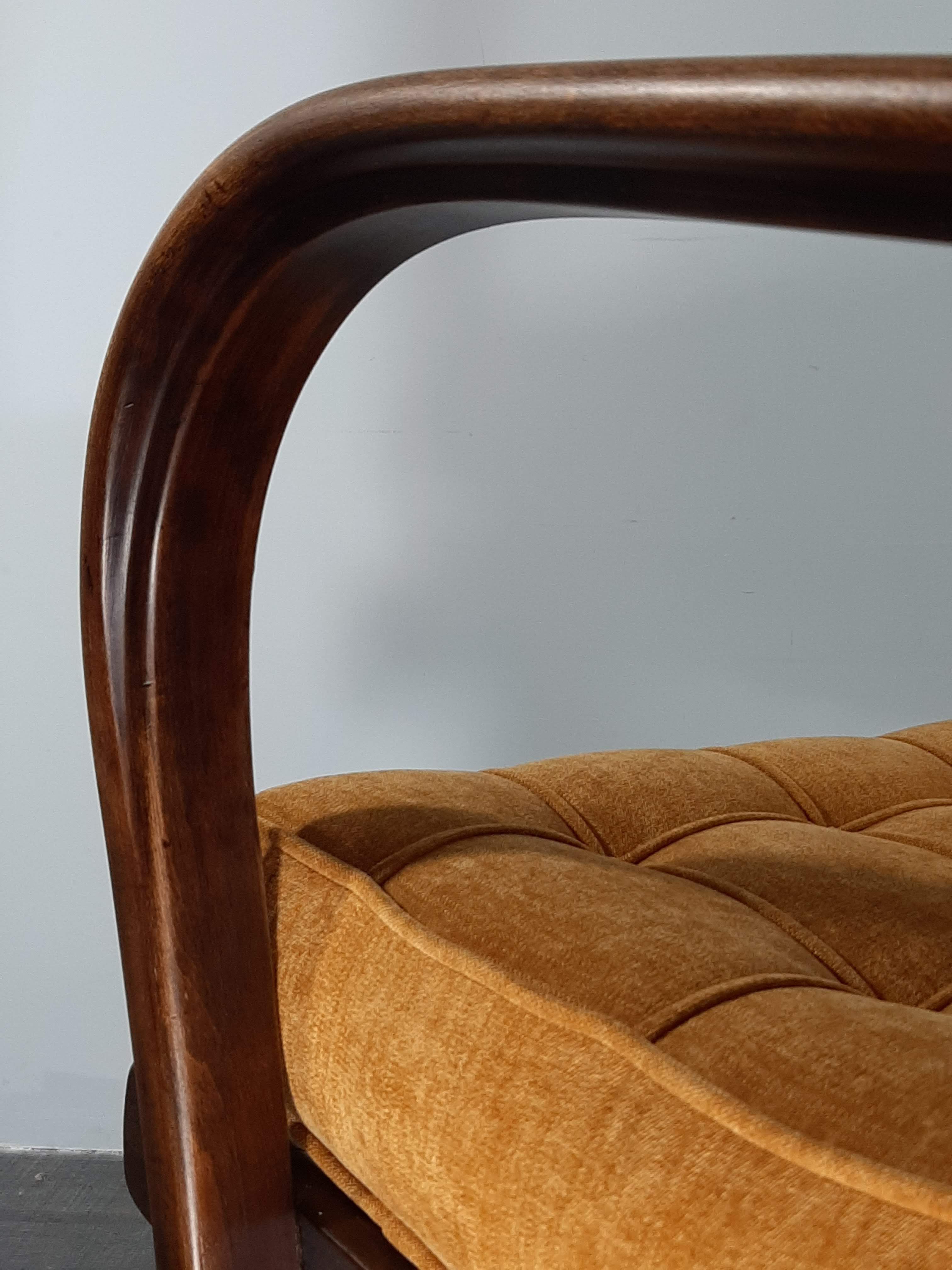 Paire de fauteuils Kropacek & Kozelka modernisme Tchèque 1947