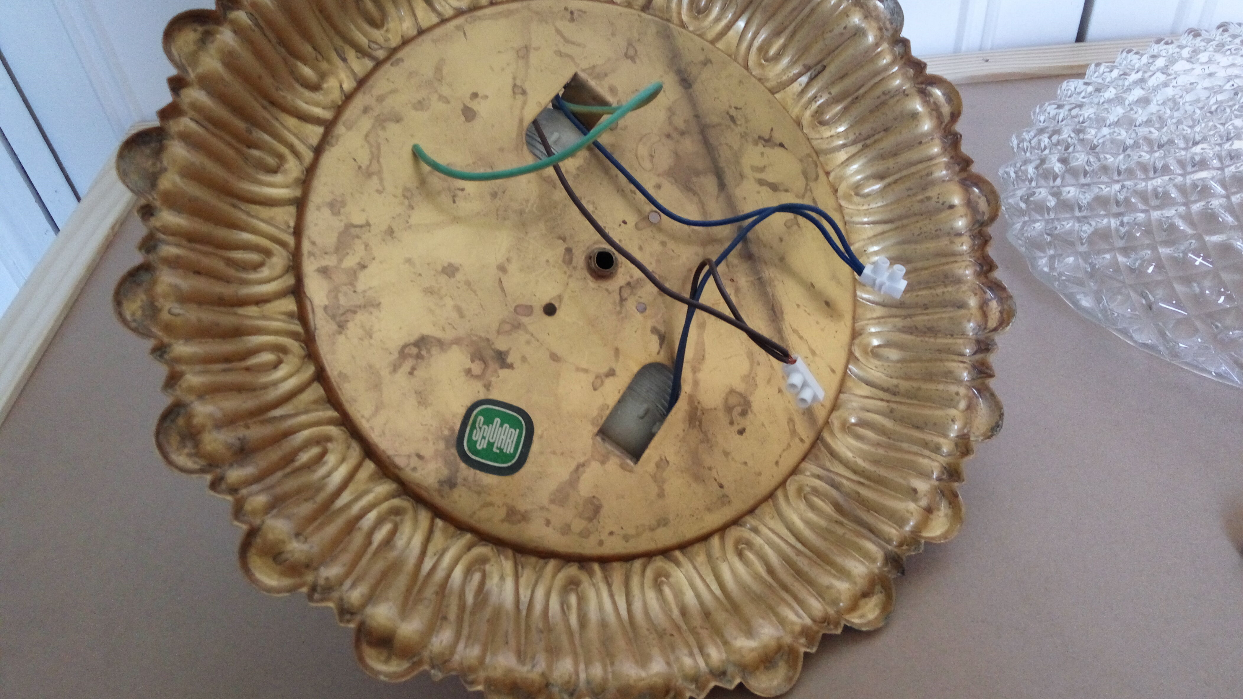 Sciolari ceiling glass