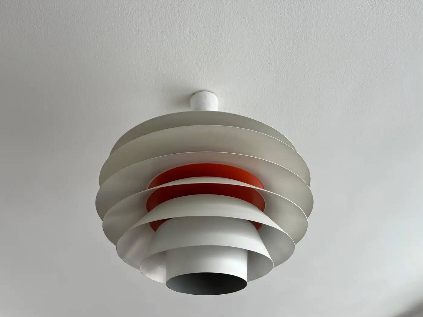 Pair of Svend Middelboe "Verona" pendant lights produced by Nordisk Solar, 1960s