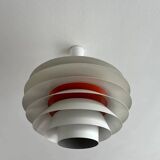 Pair of Svend Middelboe "Verona" pendant lights produced by Nordisk Solar, 1960s