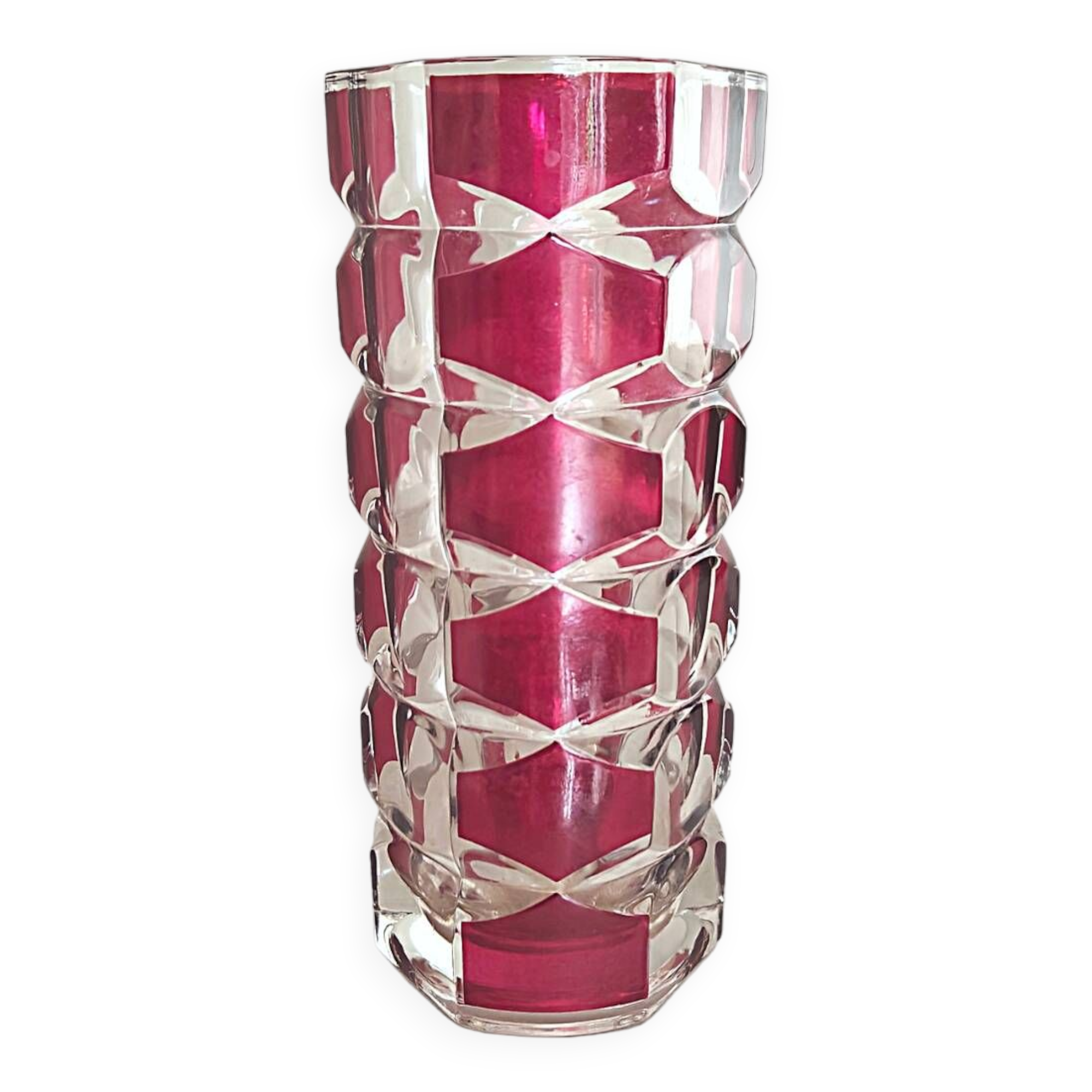 JG Durand Geometric Vase