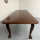 Large Chippendale dining table 300 cm claw foot an60