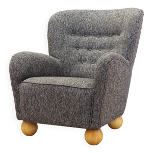 fauteuil gris, Danemark