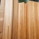 Paravent enroulable en hêtre massif