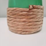 Vase, carafe verte