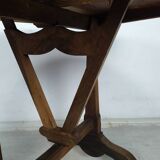 Rustic winemakers table
