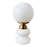 White opaline lamp