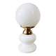 White opaline lamp