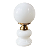 White opaline lamp
