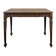 Table à écrire néogothique en noyer à frise d'arcatures