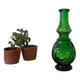Green vase