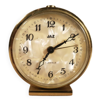 JAZ mother-of-pearl alarm clock