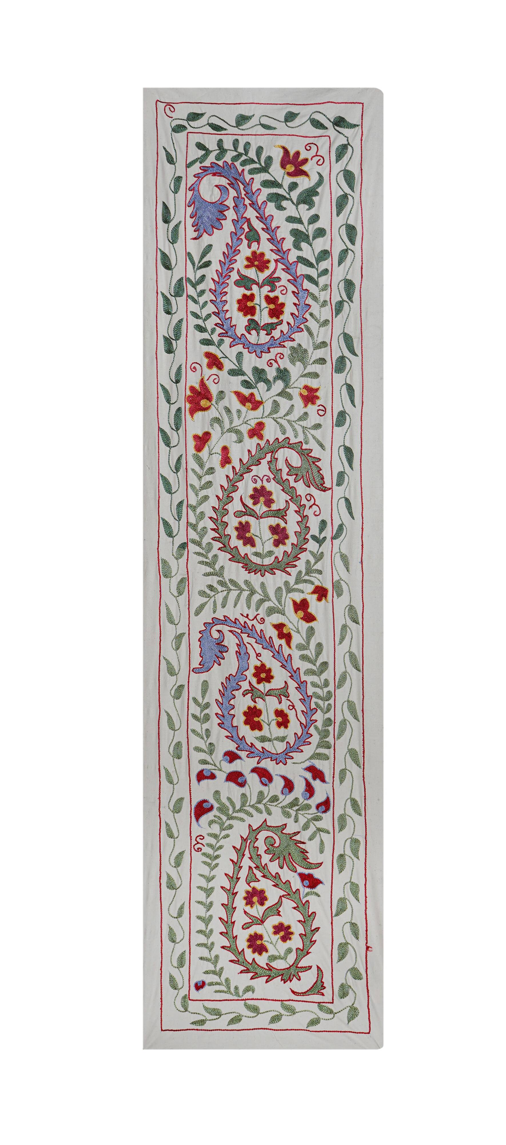Hand-knotted rug, vintage Turkish rug 50x178 cm