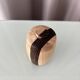 Scandinavian Hand-Turned Wooden Lidded Pot, Denmark, 1970s