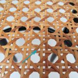 Black skated Thonet stool stamped