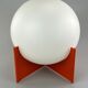 60s 70s ball light table lamp space age design glass metal